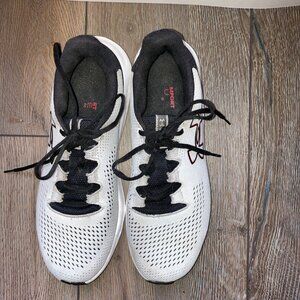 Men's Under Armour Charged Pursuit Sneakers in Red/White/Blue Size 11.5